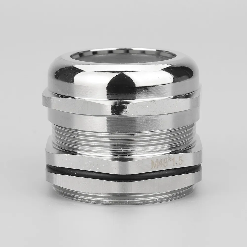 Brass Cable Gland Metric Series M48*1.5 Waterproof and Dustproof