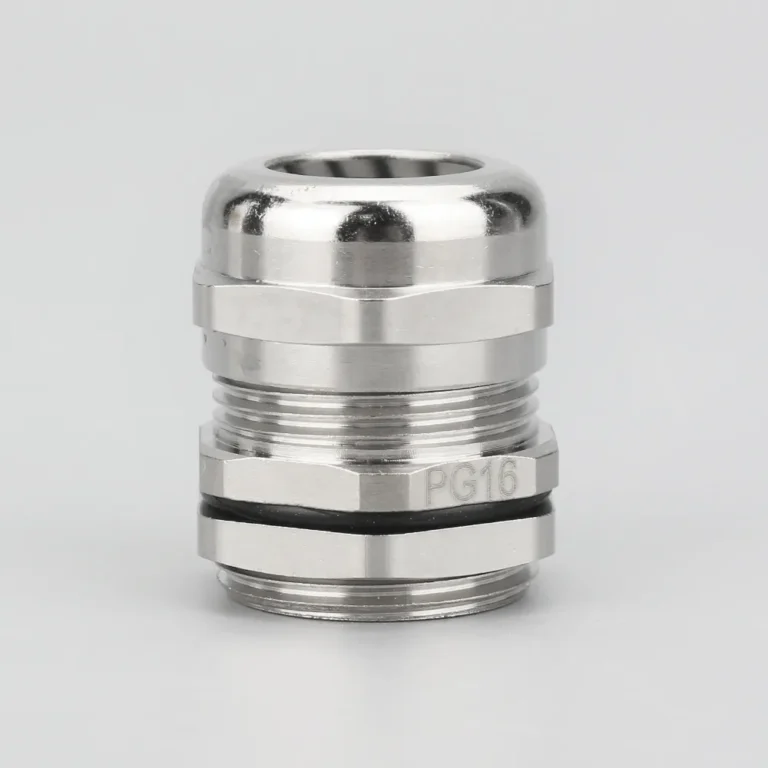 Heavy duty stainless steel cable gland PG16