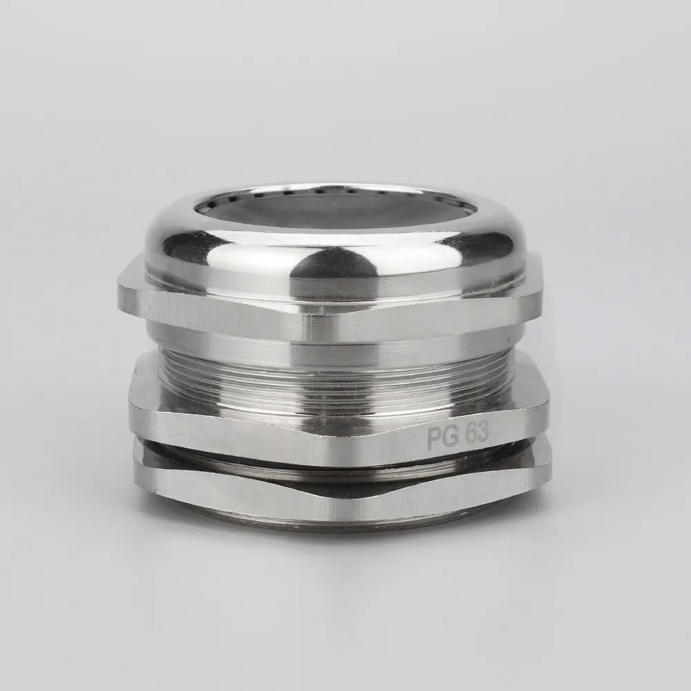 Stainless Steel Cable Gland PG63 for Marine Environments