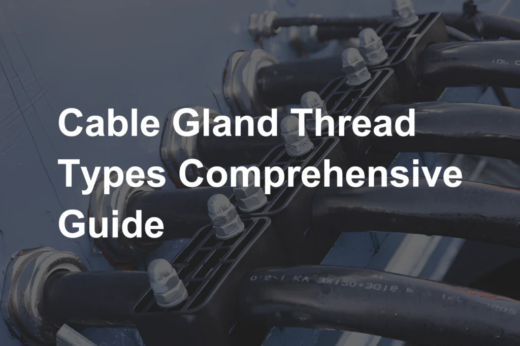 Cable Gland Thread Types Comprehensive Guide