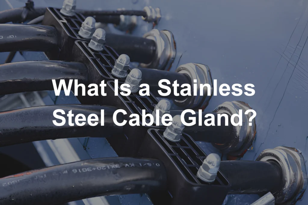 What Is a Stainless Steel Cable Gland