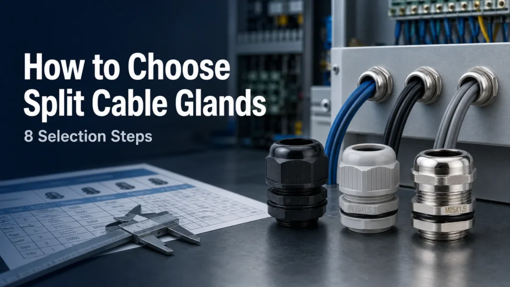 How to Choose Split Cable Glands 8 Selection Steps