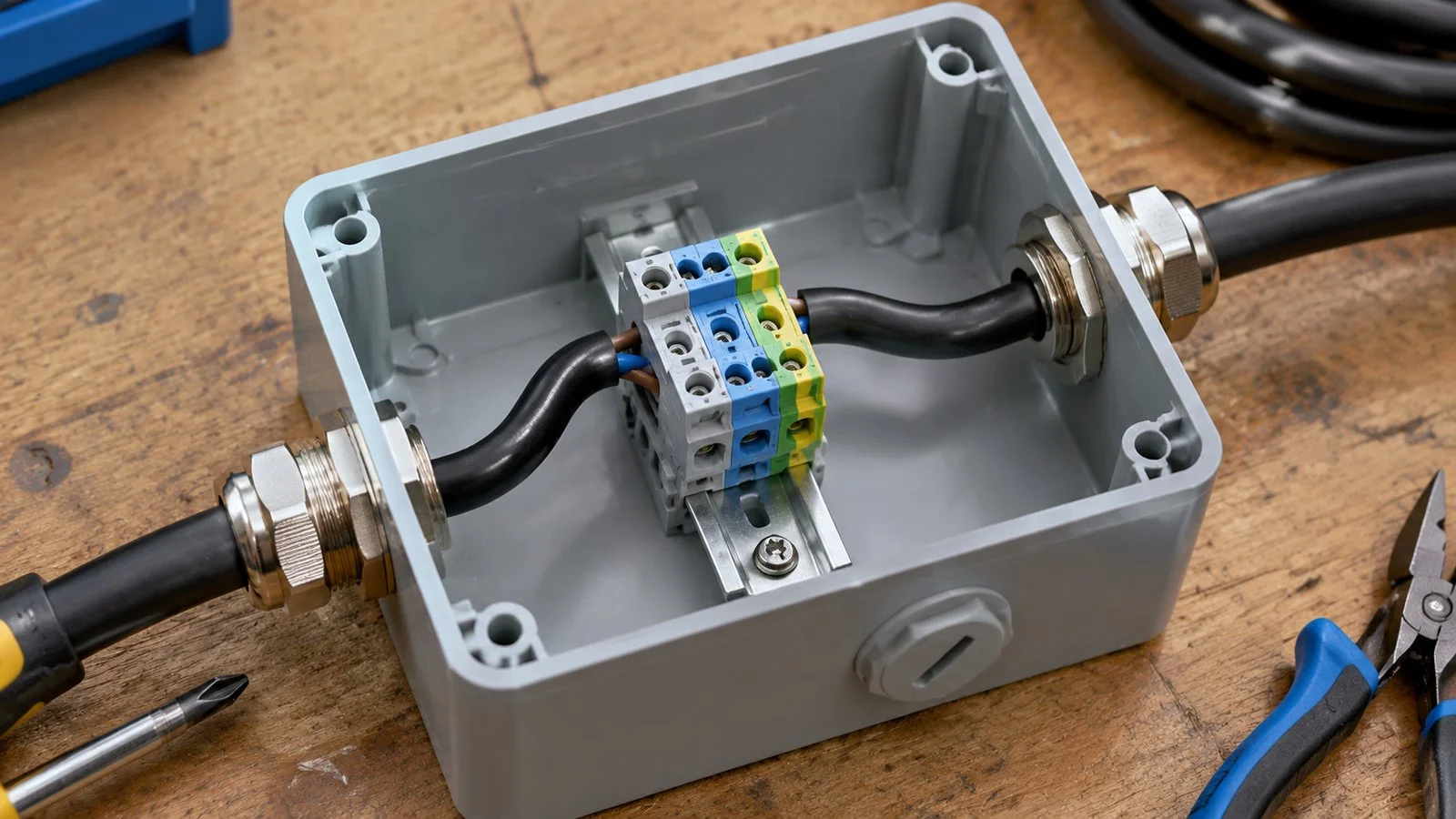 Entry face, bend and terminal height have to be checked together; a box that is adequate on paper can still be impossible to wire.