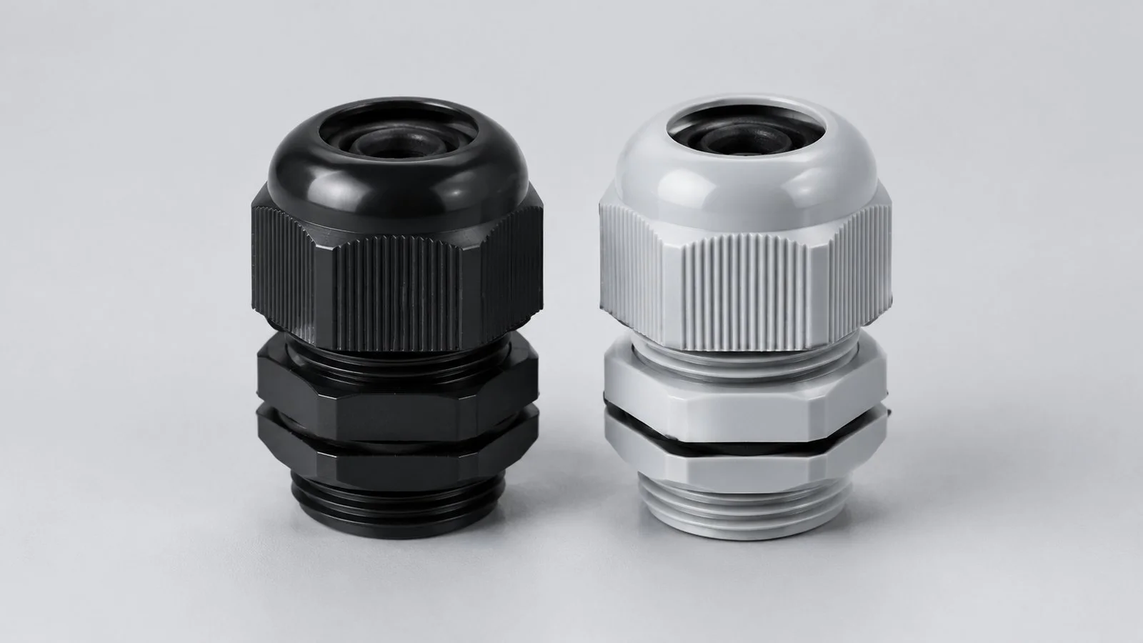 The same gland in black and in light grey is not the same outdoor part, because the pigment is part of the UV protection.
