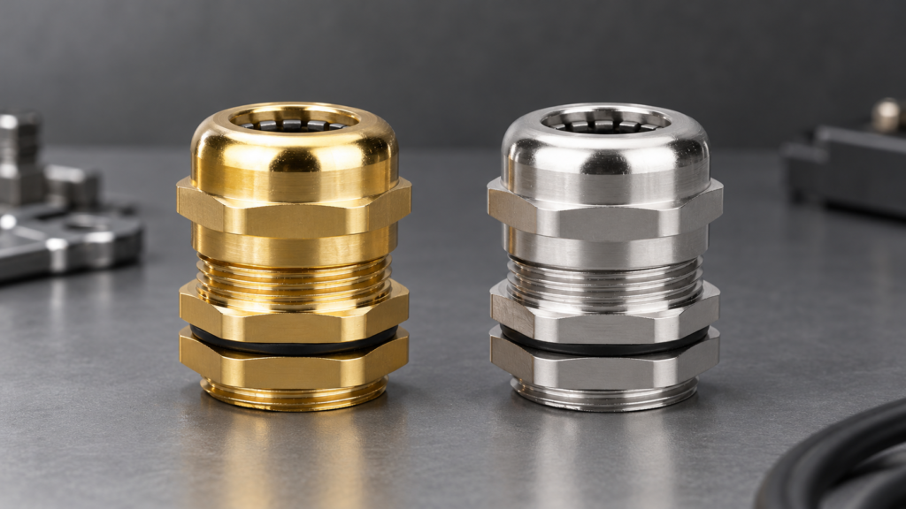 Brass vs Stainless Steel Cable Glands